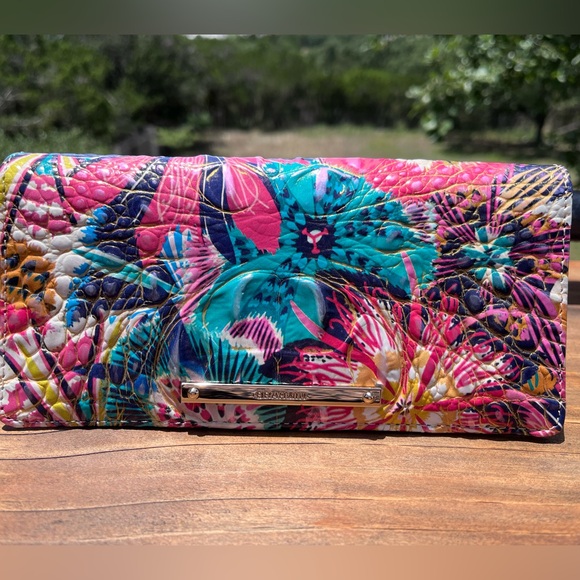 NWT Brahmin SET Large Duxbury & Ady Wallet in DESERT BLOOM Melbourne - Picture 4 of 12